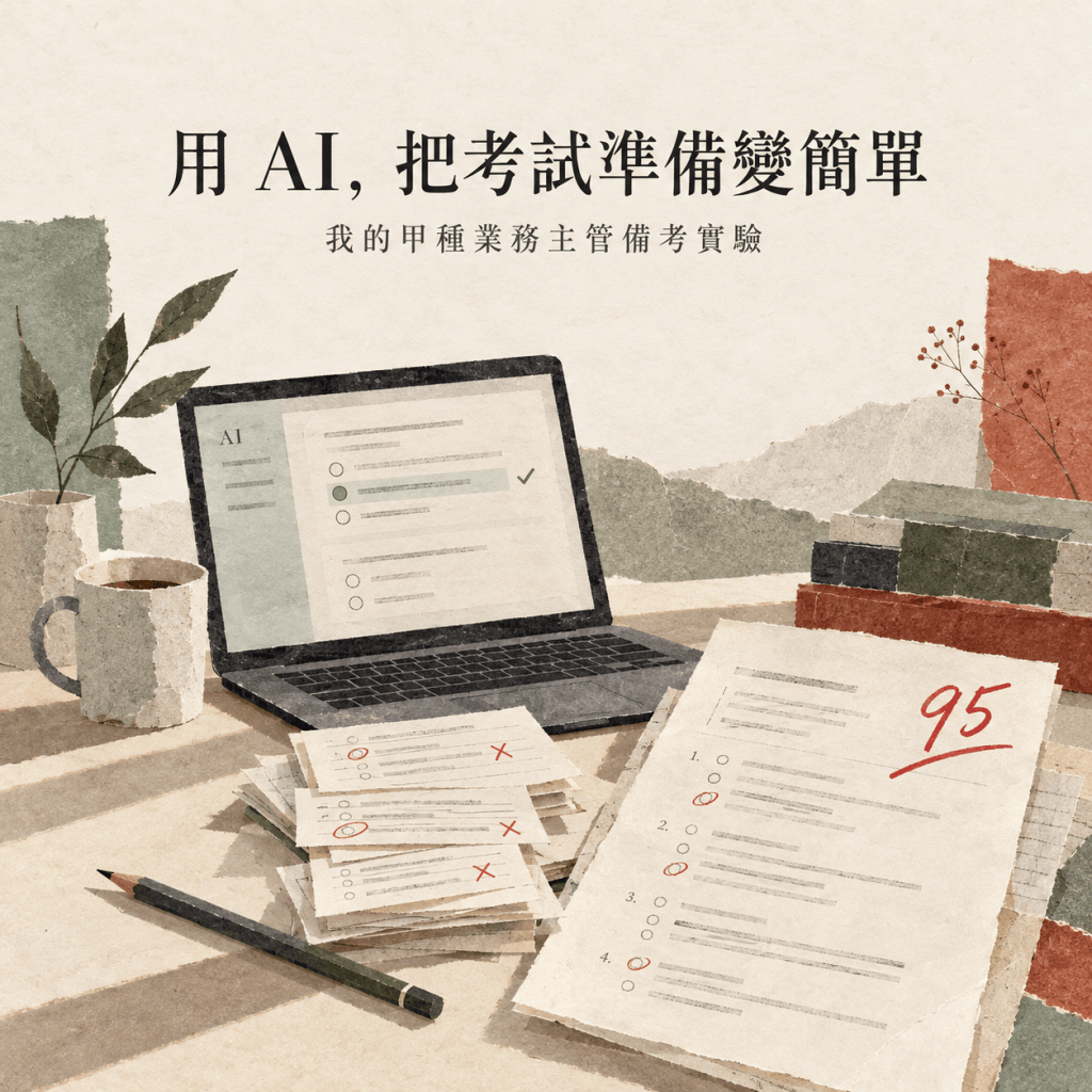 這次考試，我先做了一個練習網站